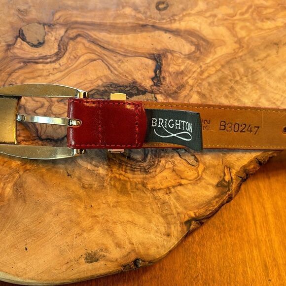 NEW Brighton Cherry Red I Love Golf - Golf Themed Belt - ML 32 main image 5
